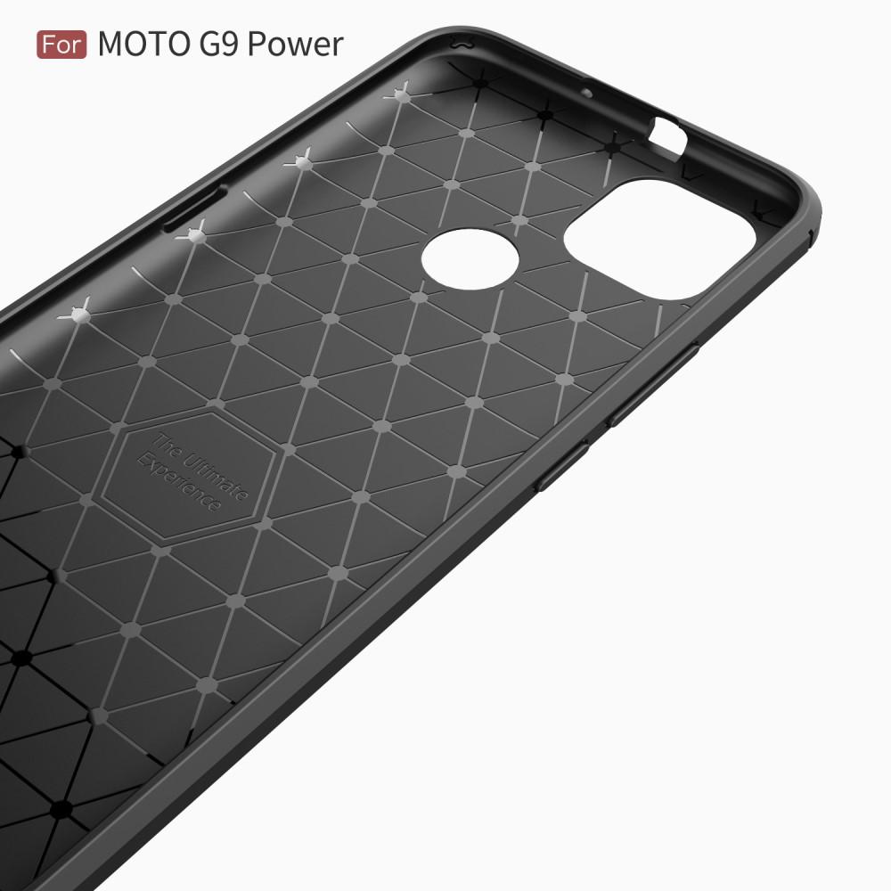 Brushed TPU Case Motorola Moto G9 Power Zwart