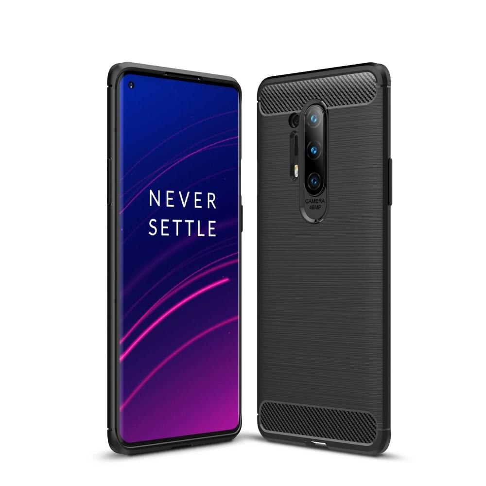 Brushed TPU Case OnePlus 8 Pro Zwart