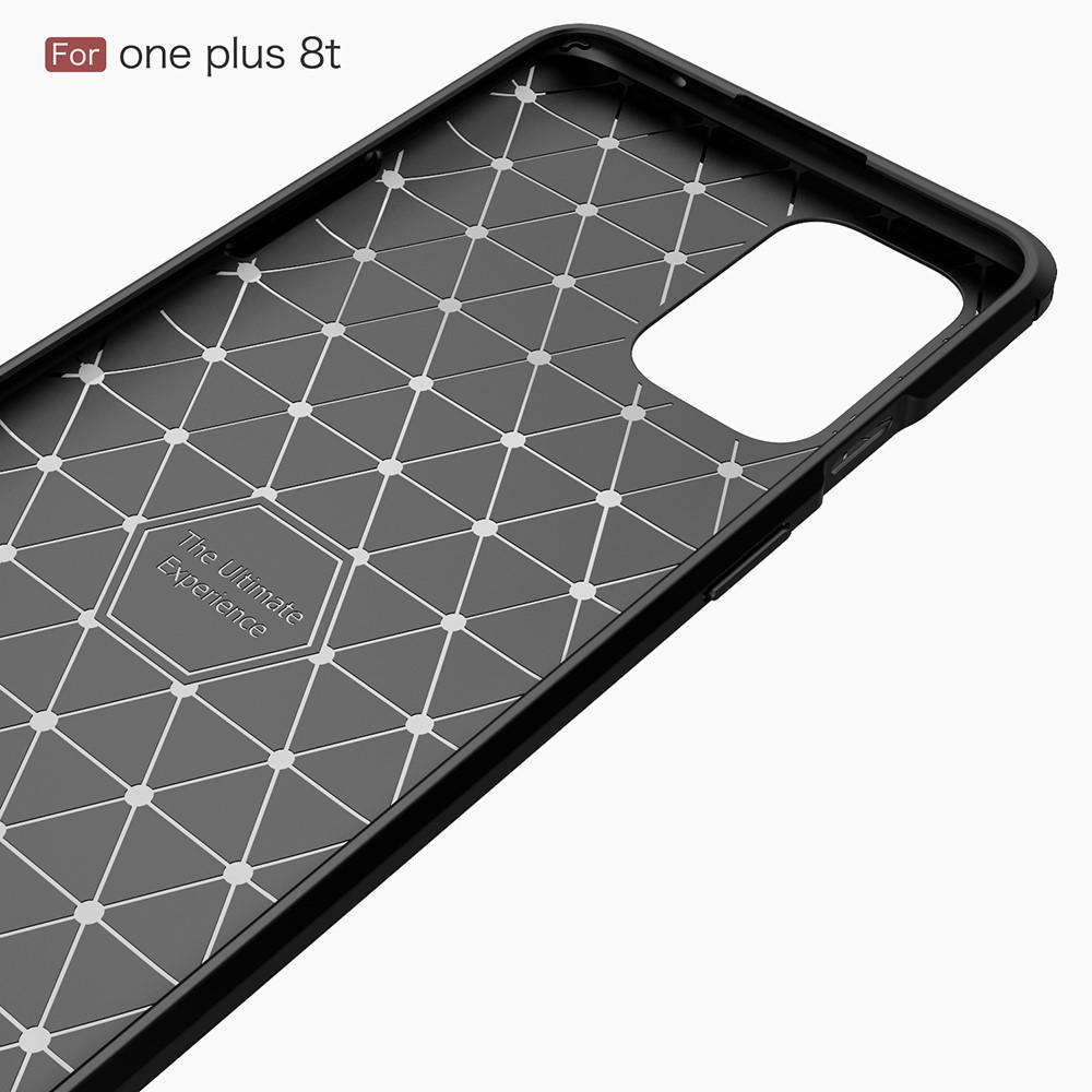 Hoesje TPU Brushed  OnePlus 8T Zwart