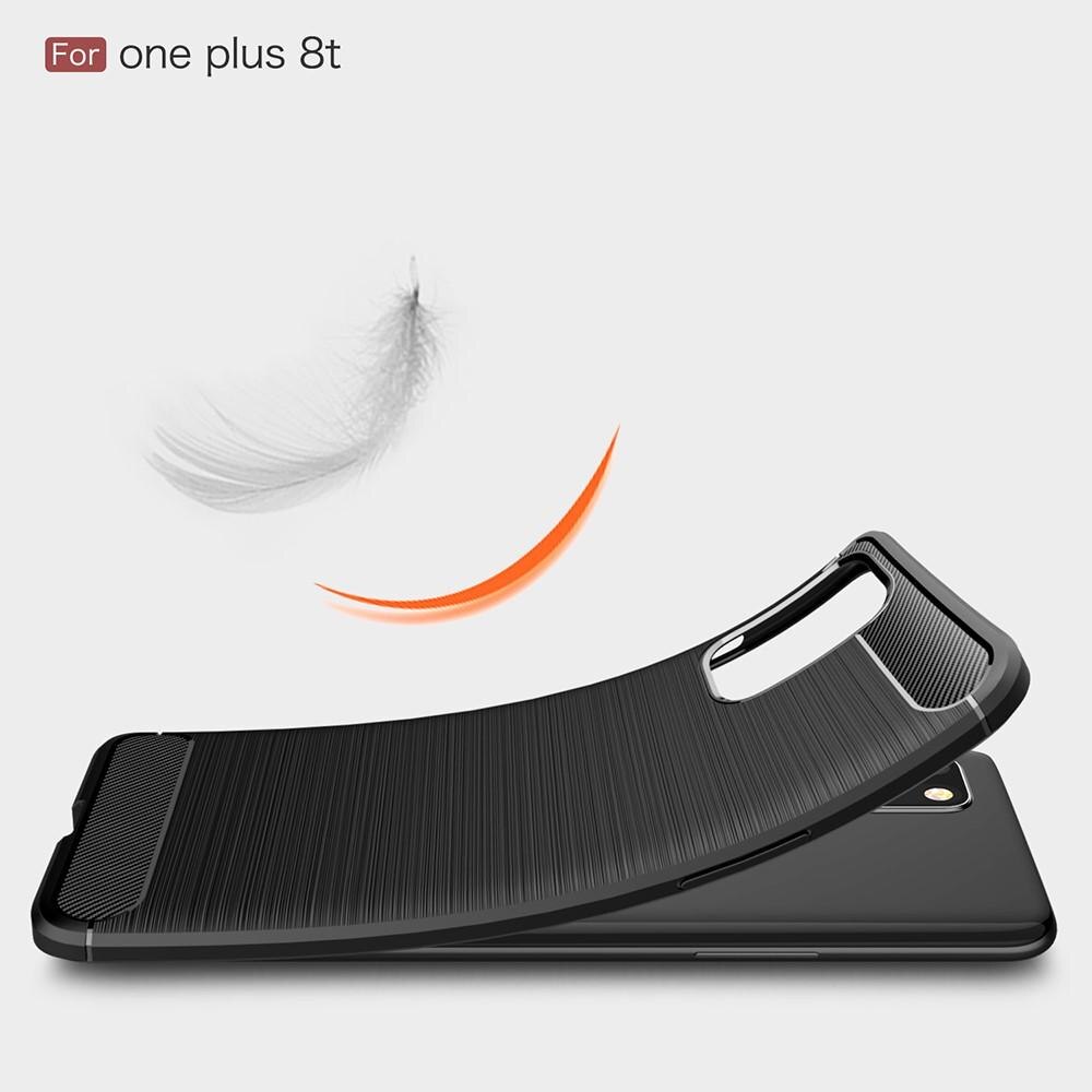 Brushed TPU Case OnePlus 8T Zwart