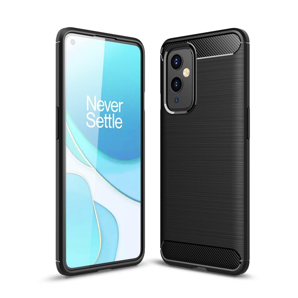 Brushed TPU Case OnePlus 9 Zwart