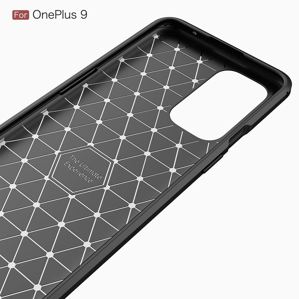 Brushed TPU Case OnePlus 9 Zwart