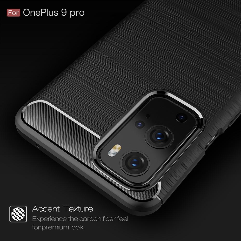 Brushed TPU Case OnePlus 9 Pro Zwart