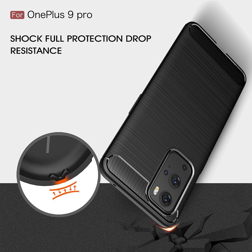 Brushed TPU Case OnePlus 9 Pro Zwart