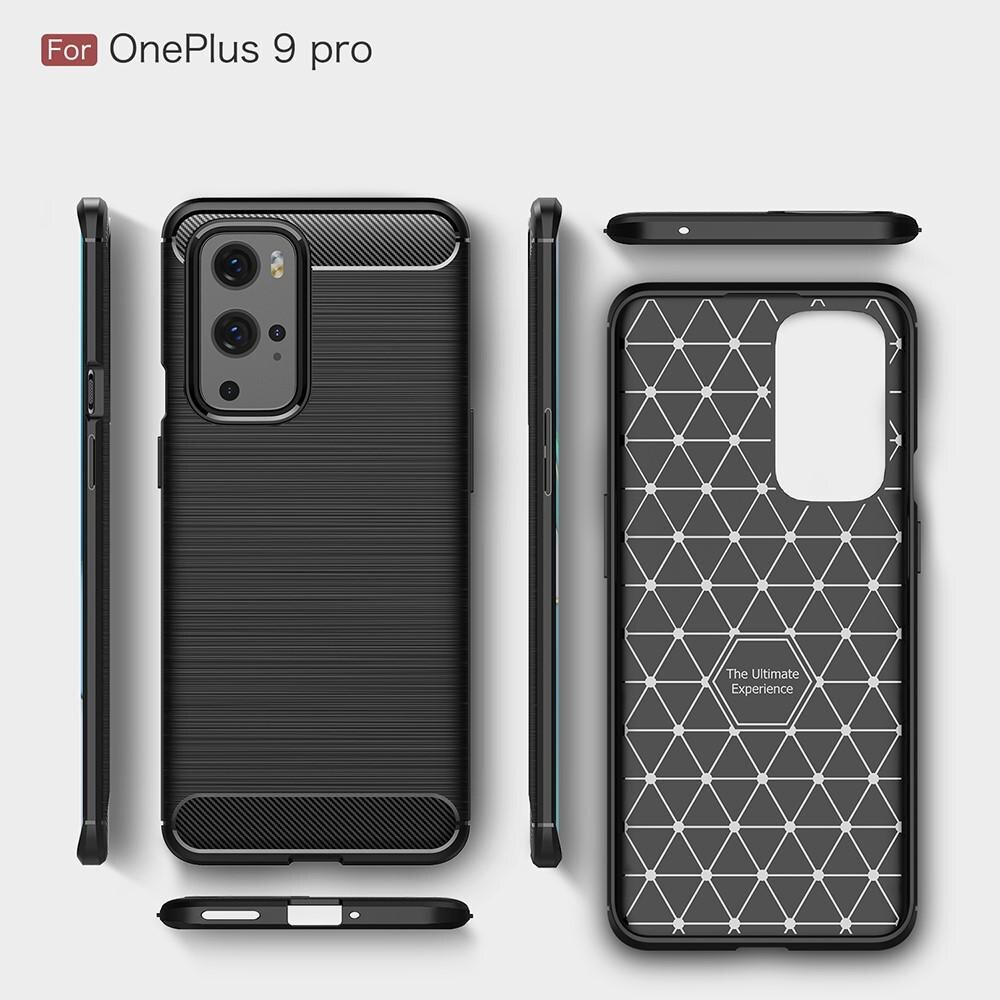 Brushed TPU Case OnePlus 9 Pro Zwart