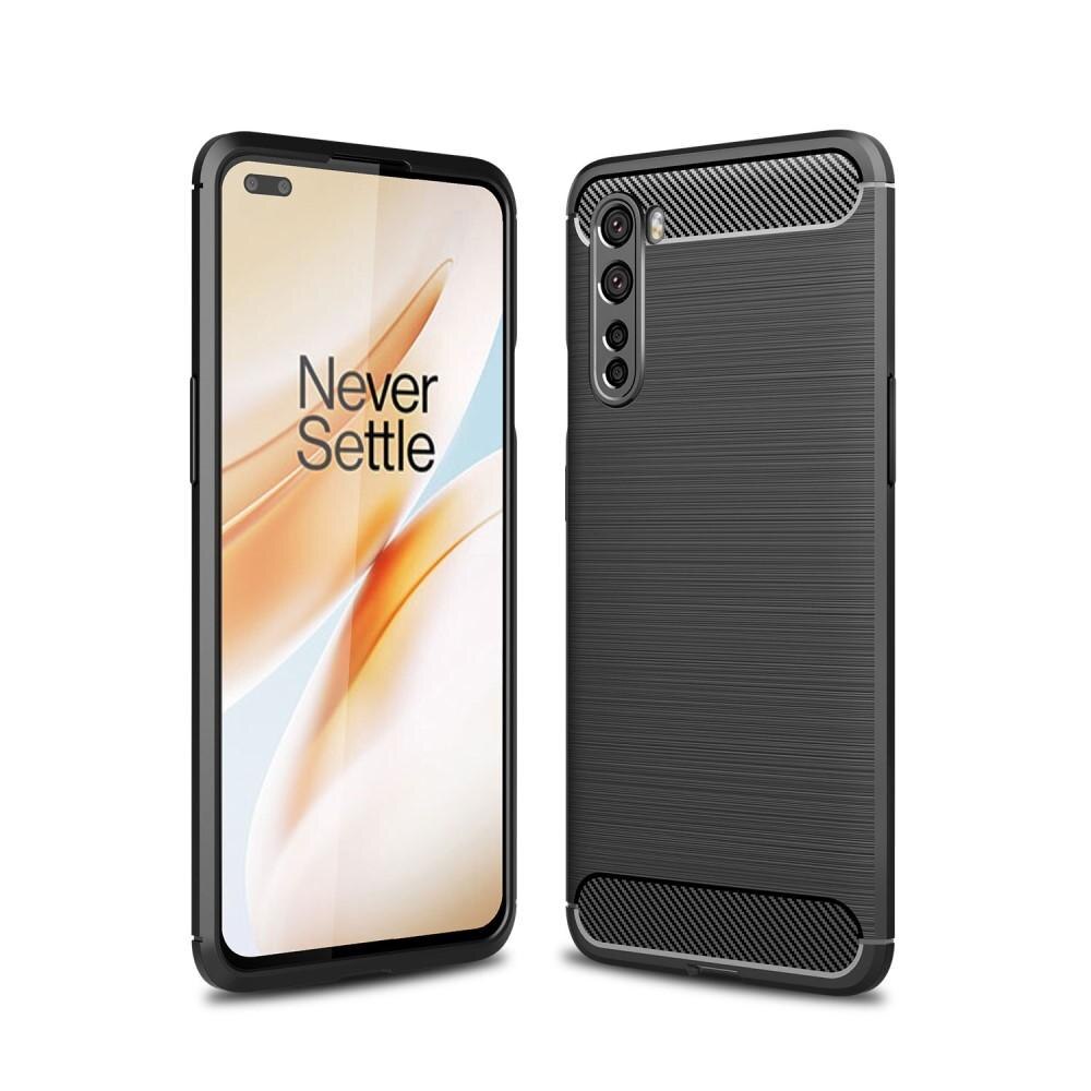 Hoesje TPU Brushed  OnePlus Nord Zwart