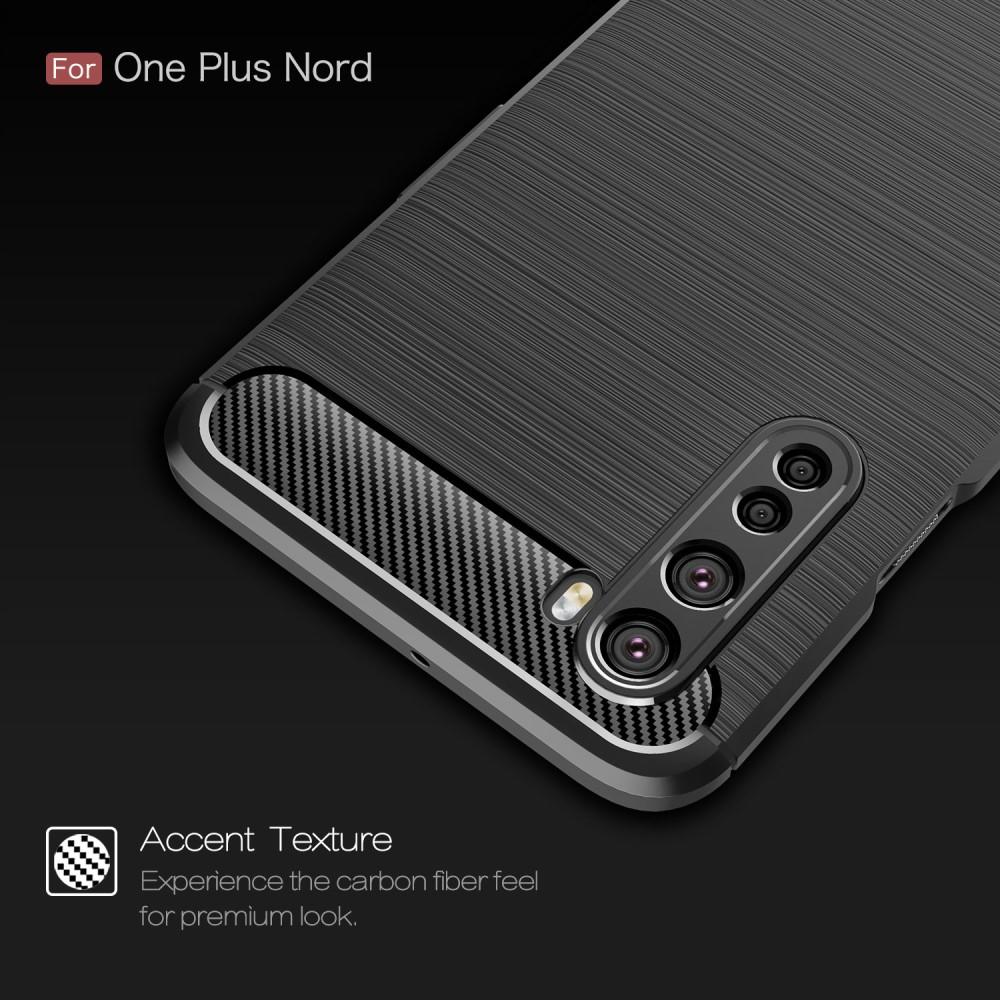 Hoesje TPU Brushed  OnePlus Nord Zwart