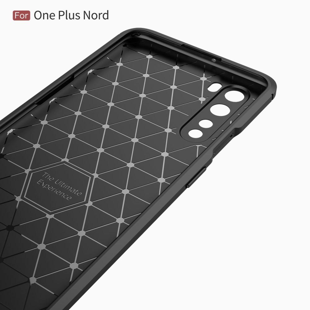 Hoesje TPU Brushed  OnePlus Nord Zwart