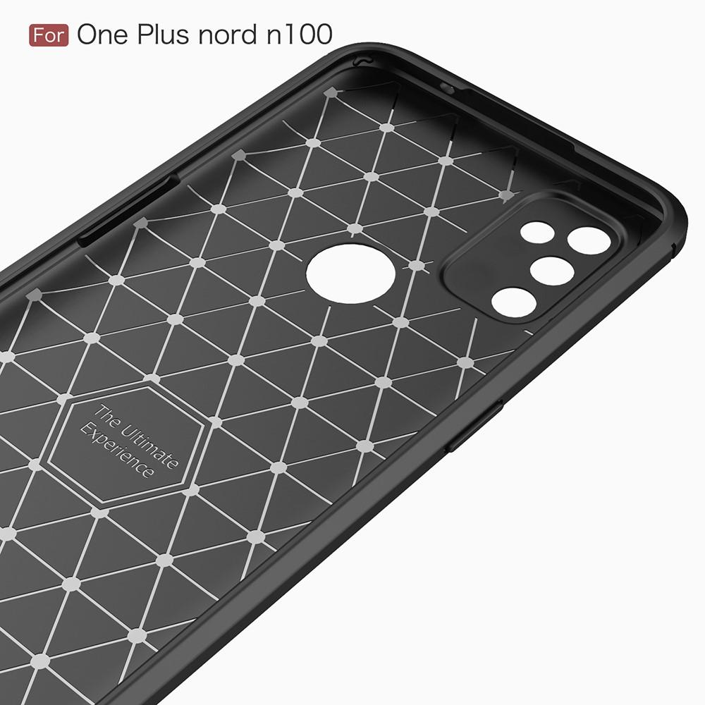 Brushed TPU Case OnePlus Nord N100 Zwart