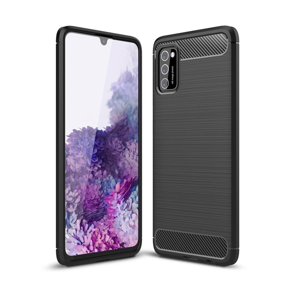 Hoesje TPU Brushed Samsung Galaxy A41 Zwart