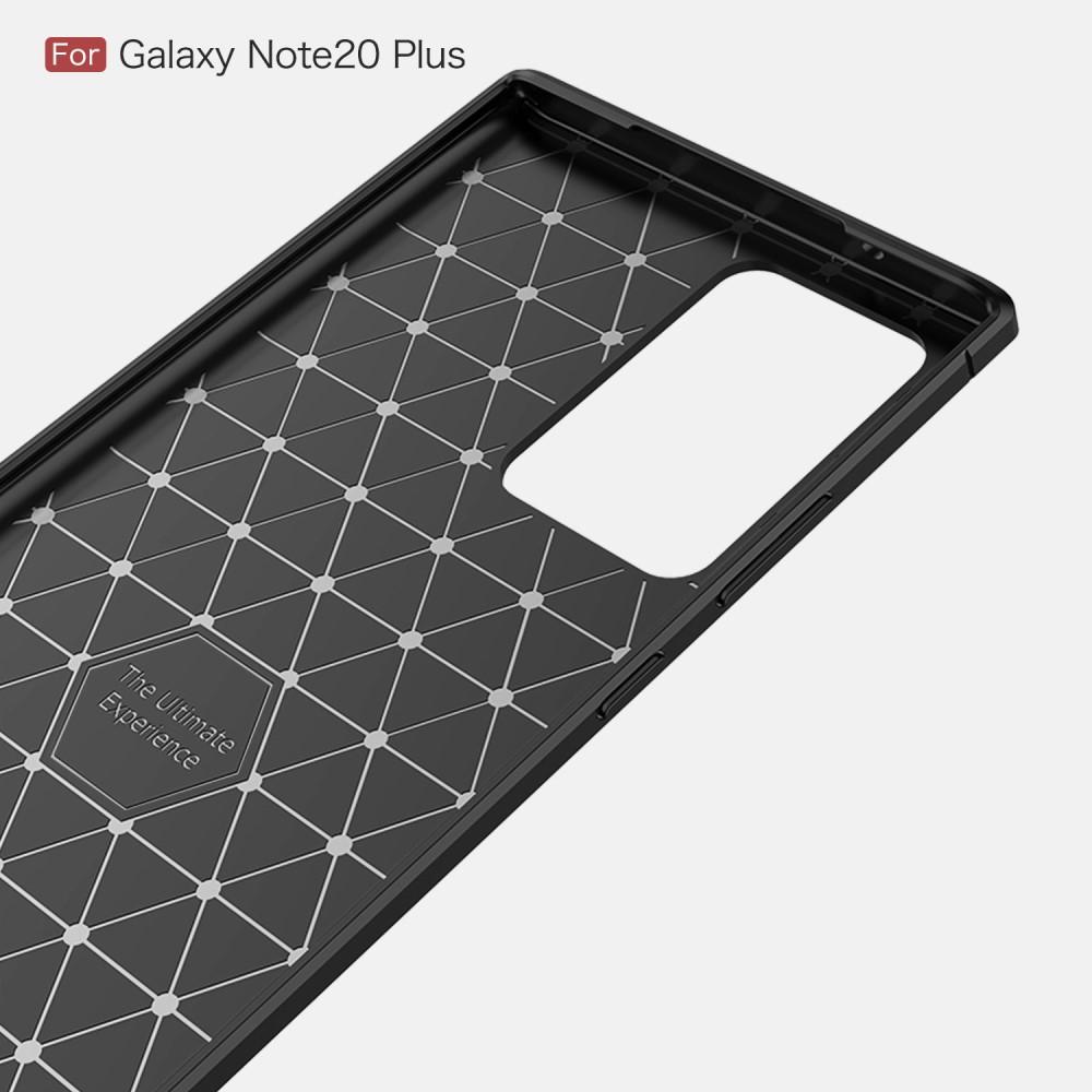 Hoesje TPU Brushed Samsung Galaxy Note 20 Ultra Zwart