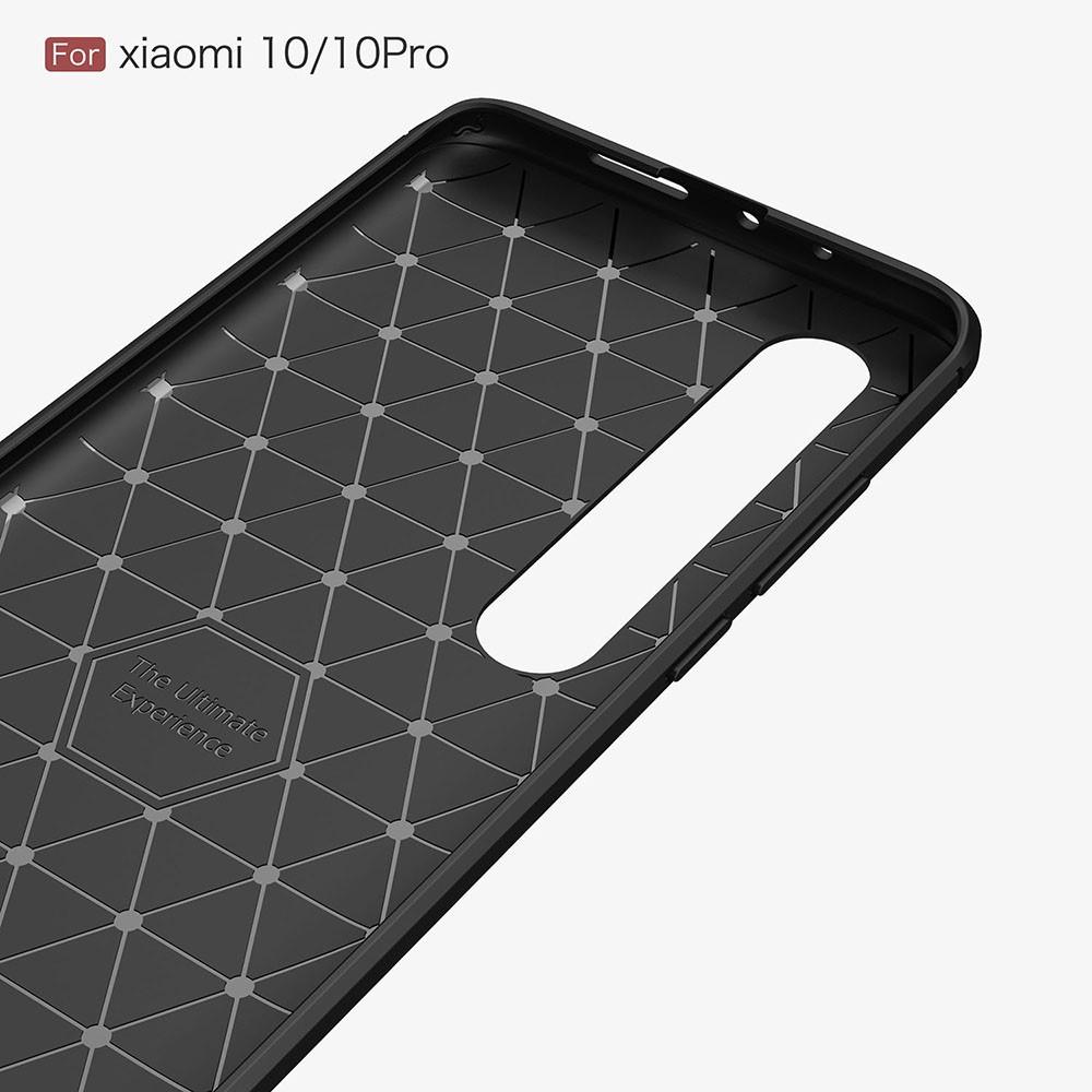 Brushed TPU Case Xiaomi Mi 10/10 Pro Zwart