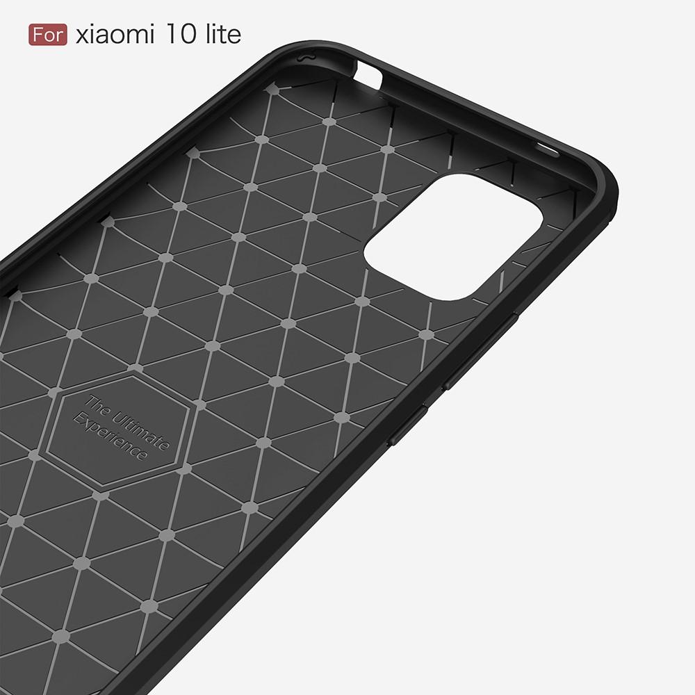 Brushed TPU Case Xiaomi Mi 10 Lite Zwart