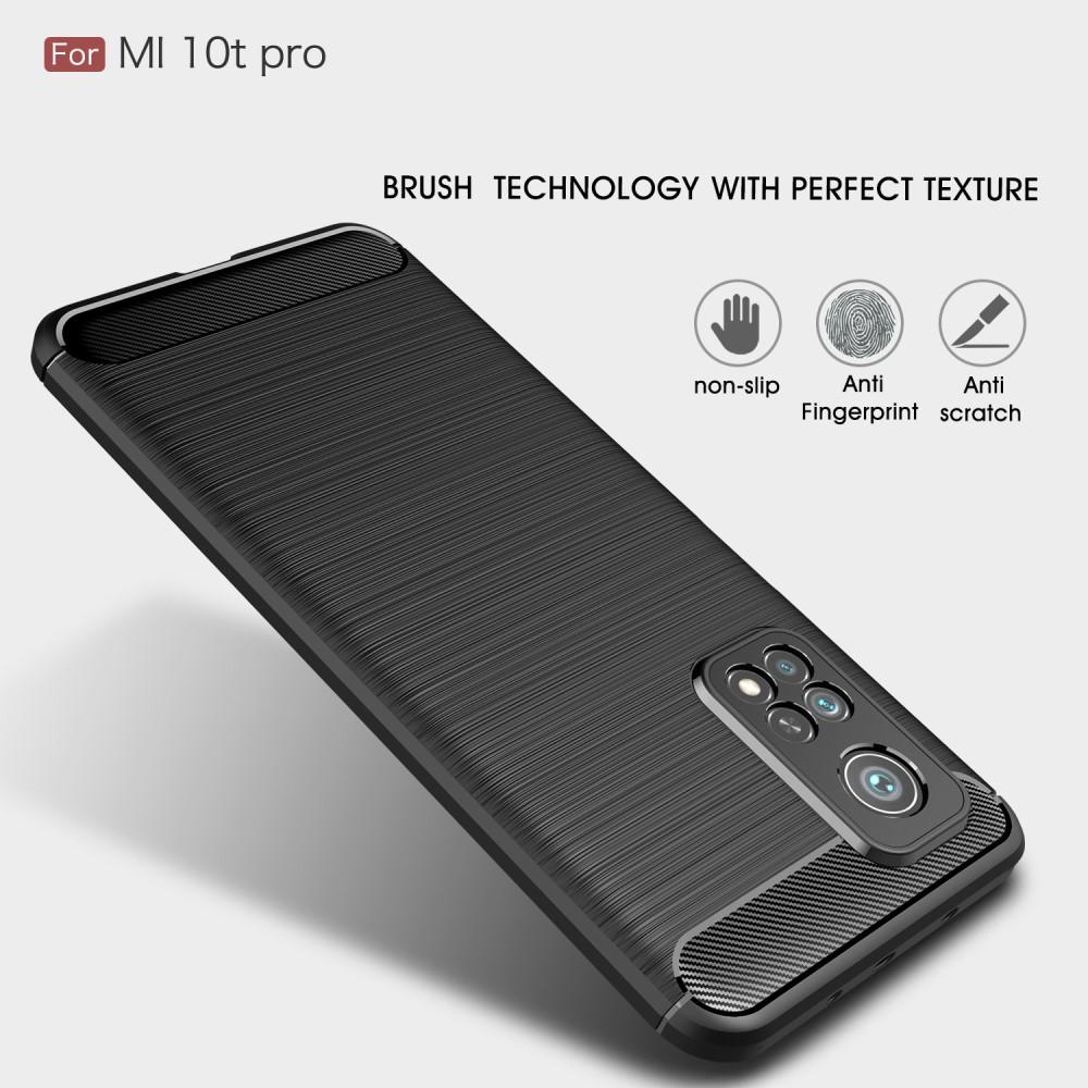 Brushed TPU Case Xiaomi Mi 10T/10T Pro Zwart