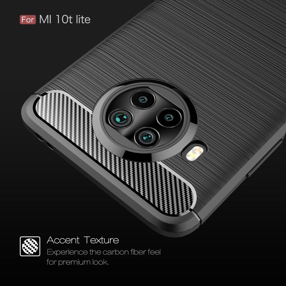 Hoesje TPU Brushed Xiaomi Mi 10T Lite 5G Zwart