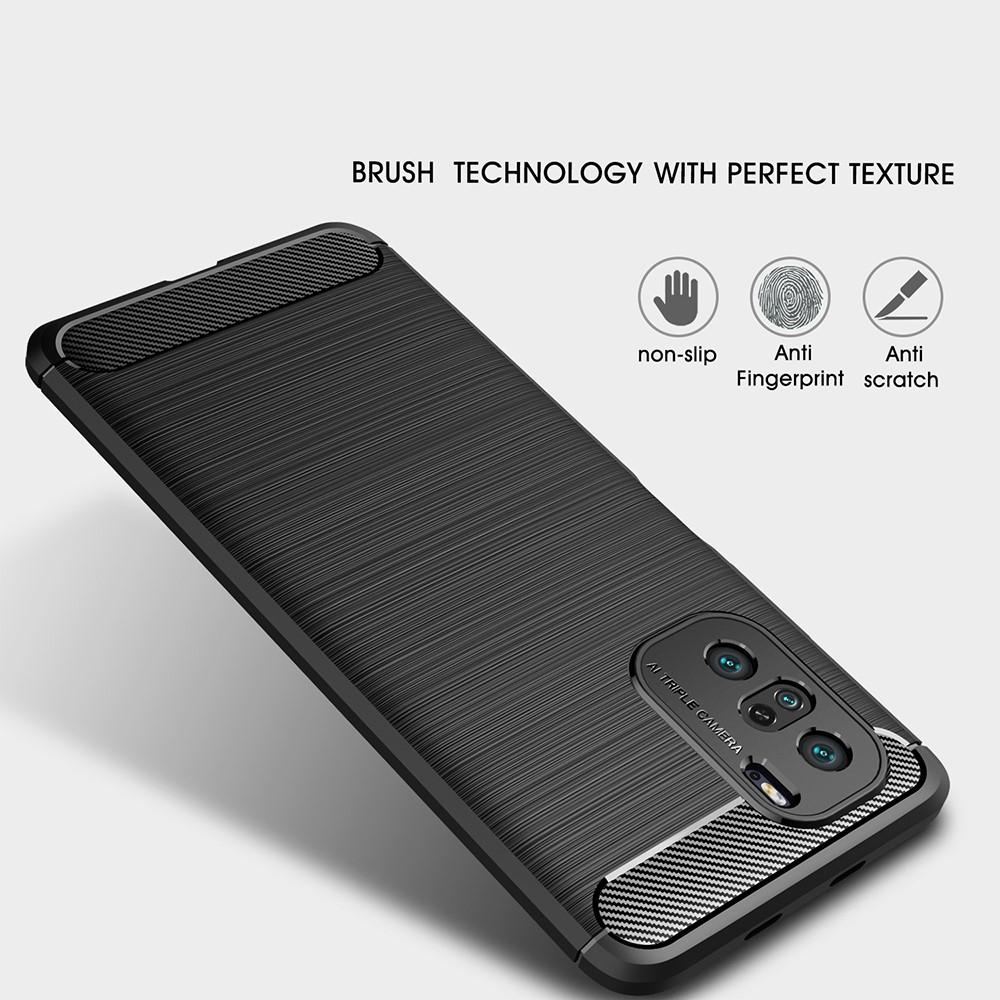 Hoesje TPU Brushed Xiaomi Mi 11i Zwart