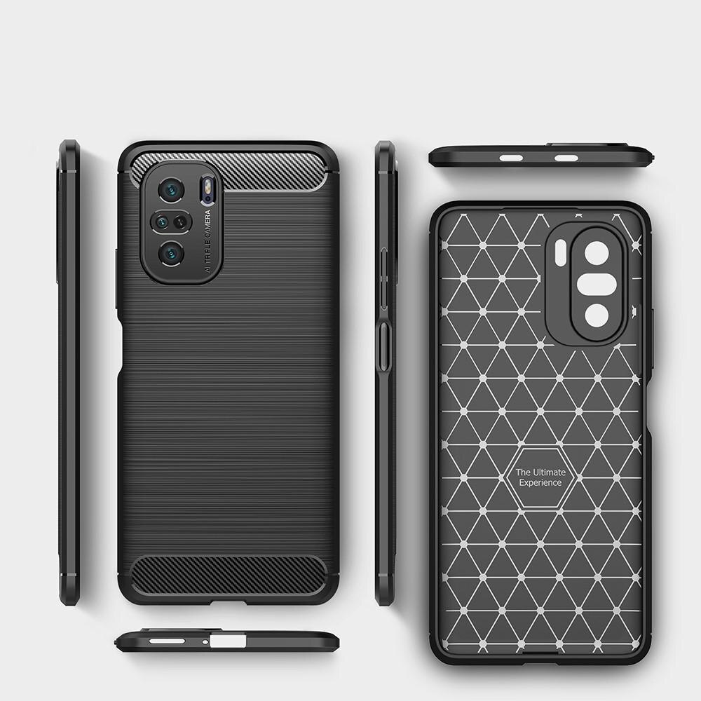 Hoesje TPU Brushed Xiaomi Mi 11i Zwart