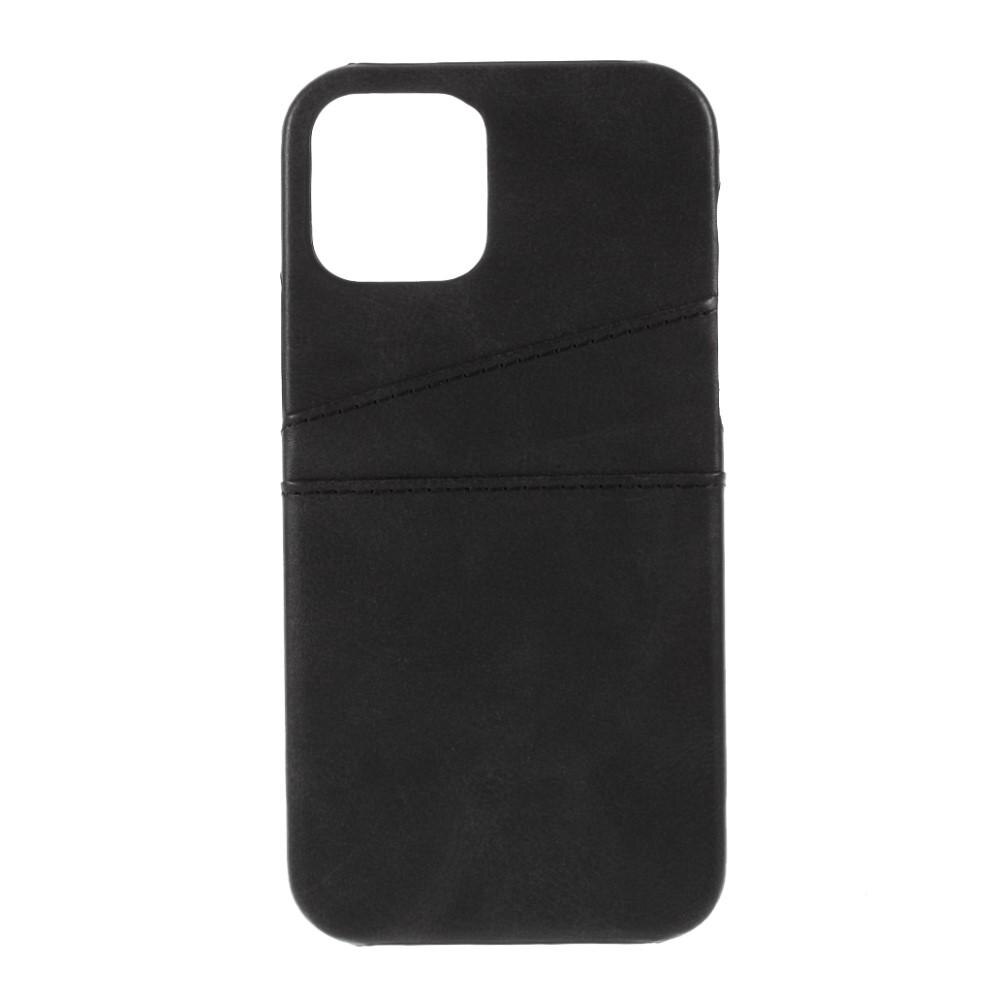 Card Slots Case iPhone 12/12 Pro Zwart