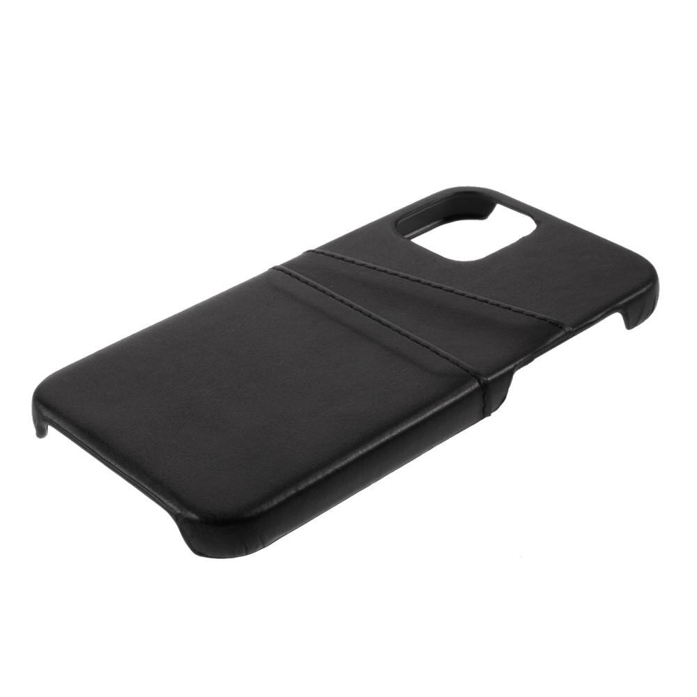 Card Slots Case iPhone 12/12 Pro Zwart