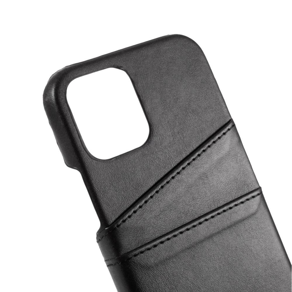 Card Slots Case iPhone 12/12 Pro Zwart