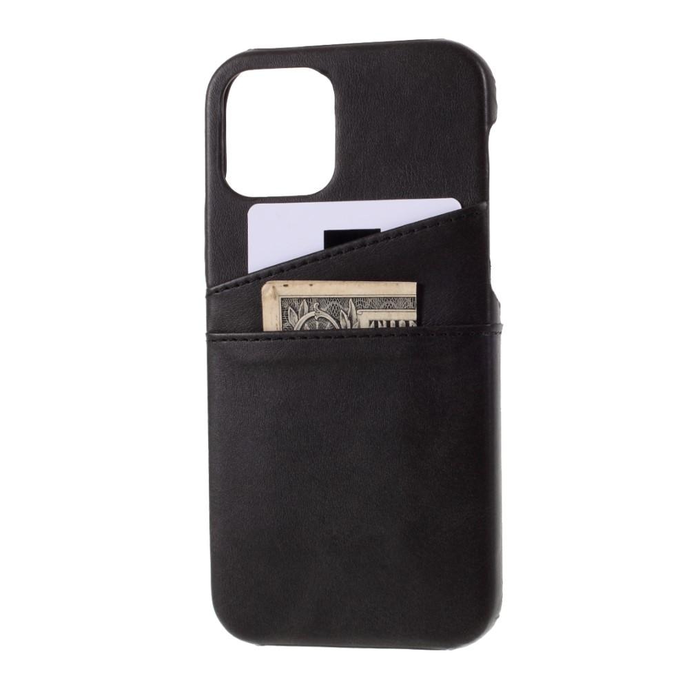 Card Slots Case iPhone 12 Pro Max Zwart