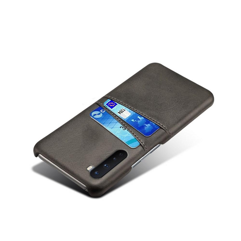 Card Slots Case  OnePlus Nord Zwart