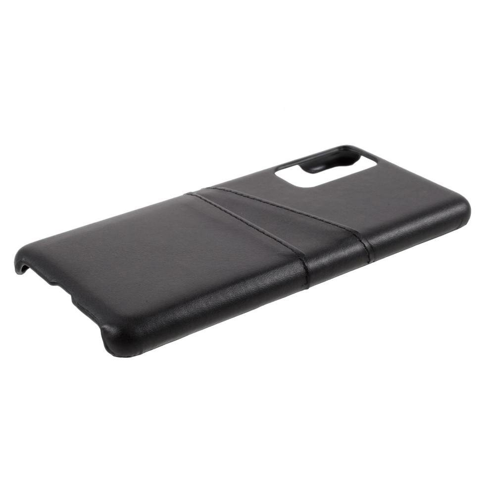 Card Slots Case Samsung Galaxy S20 FE Zwart