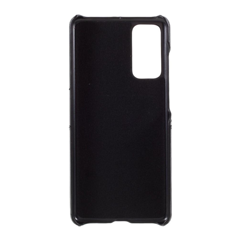 Card Slots Case Samsung Galaxy S20 FE Zwart