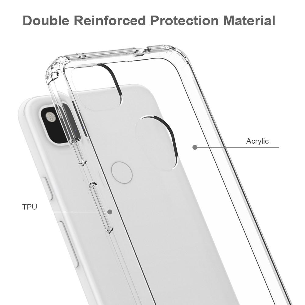 Crystal Hybrid Case Google Pixel 4a transparant