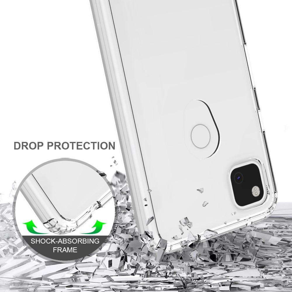 Crystal Hybrid Case Google Pixel 4a transparant