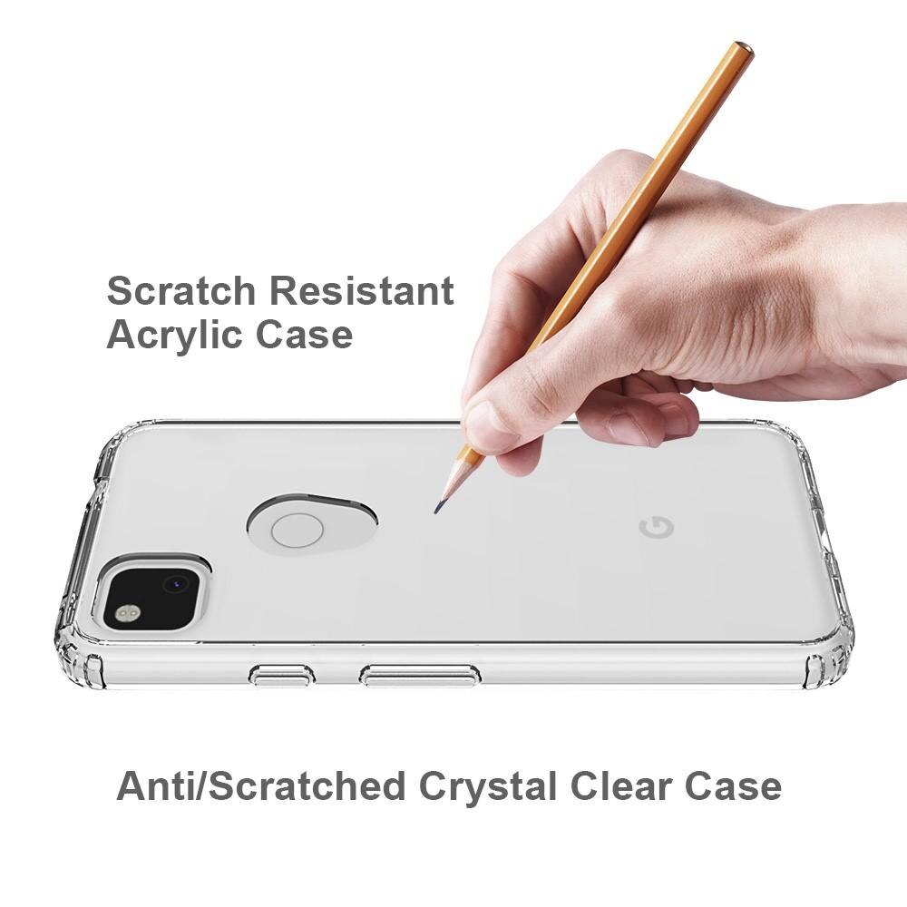 Crystal Hybrid Case Google Pixel 4a transparant