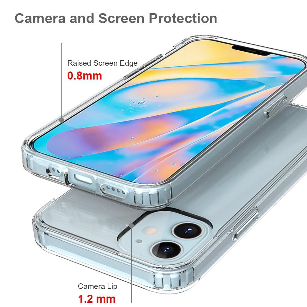 Crystal Hybrid Case iPhone 12 Mini transparant