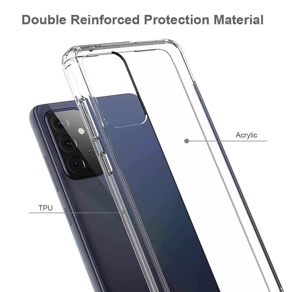 Crystal Hybrid Case Samsung Galaxy A72 5G transparant