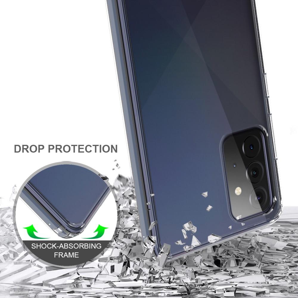 Crystal Hybrid Case Samsung Galaxy A72 5G transparant