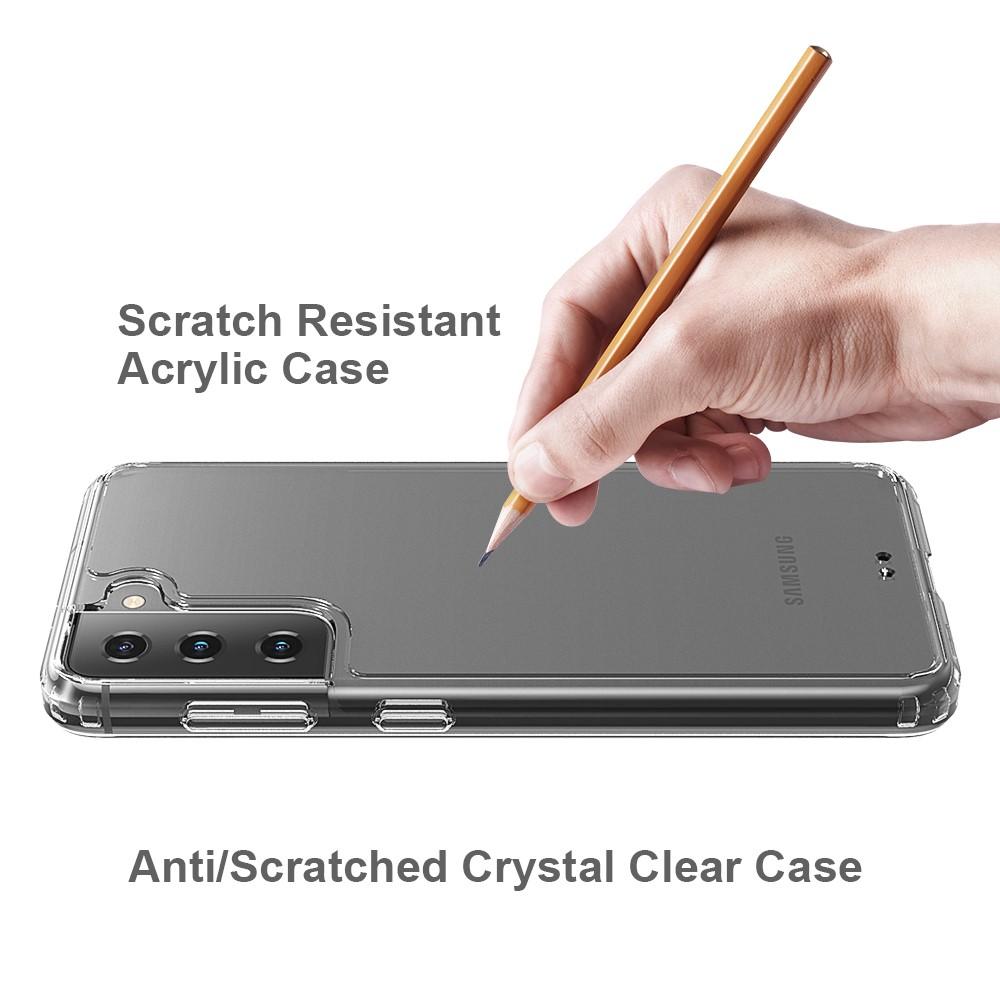 Crystal Hybrid Case Samsung Galaxy S21 transparant
