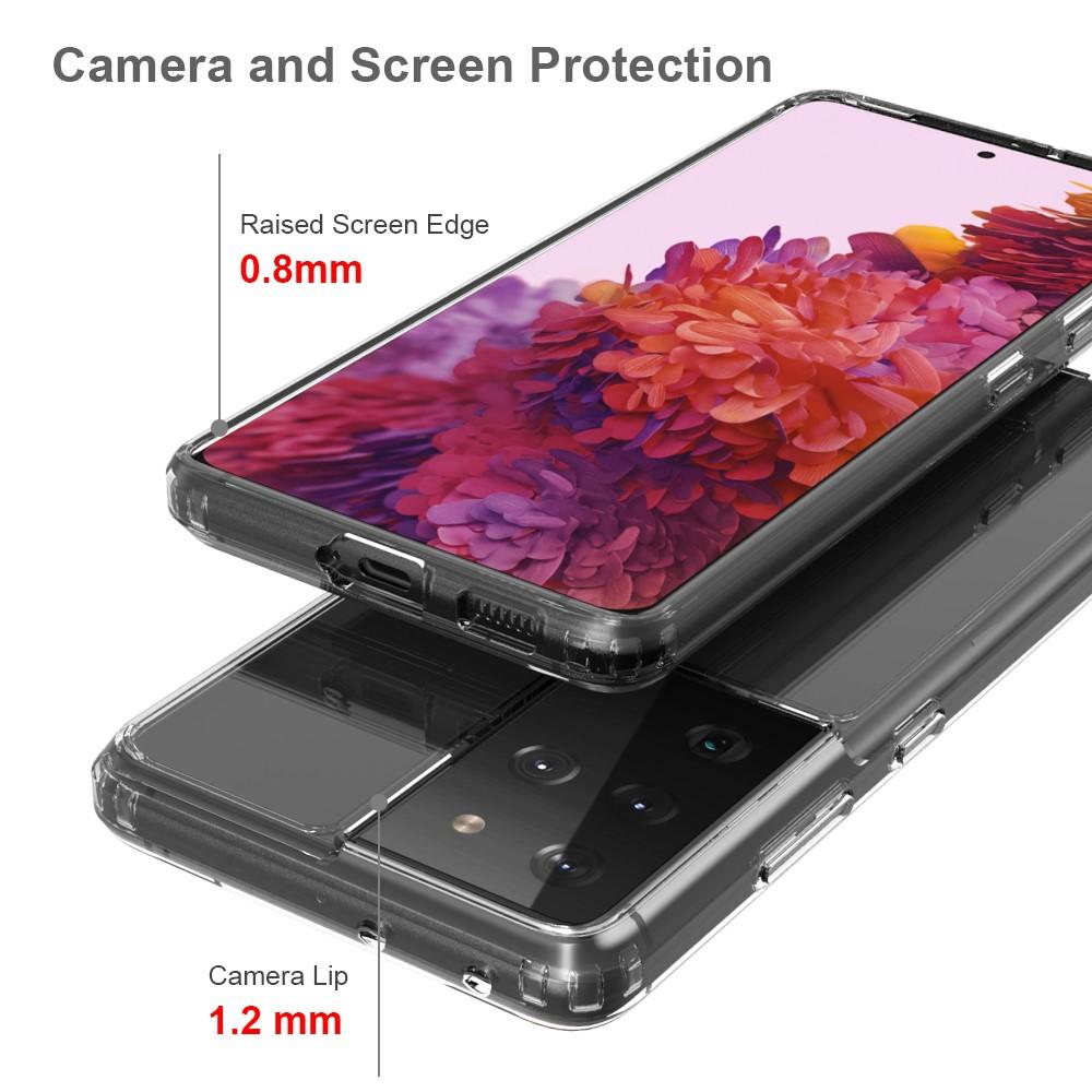 Crystal Hybrid Case Samsung Galaxy S21 Ultra transparant