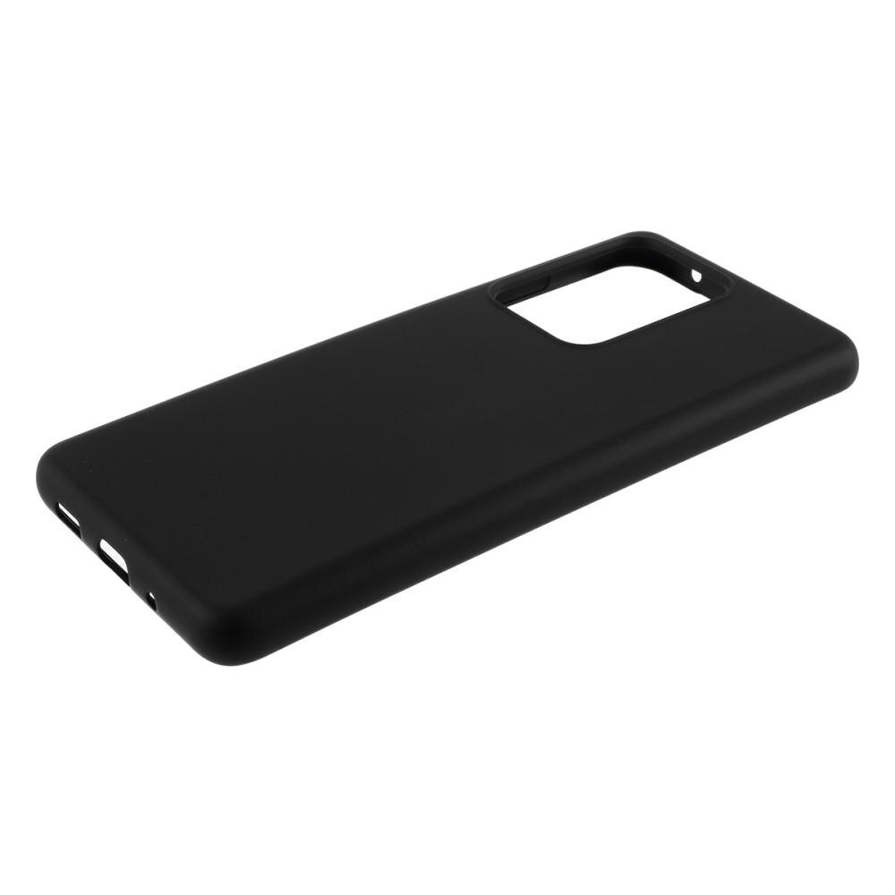 Liquid Silicone Case Samsung Galaxy S20 Ultra Zwart