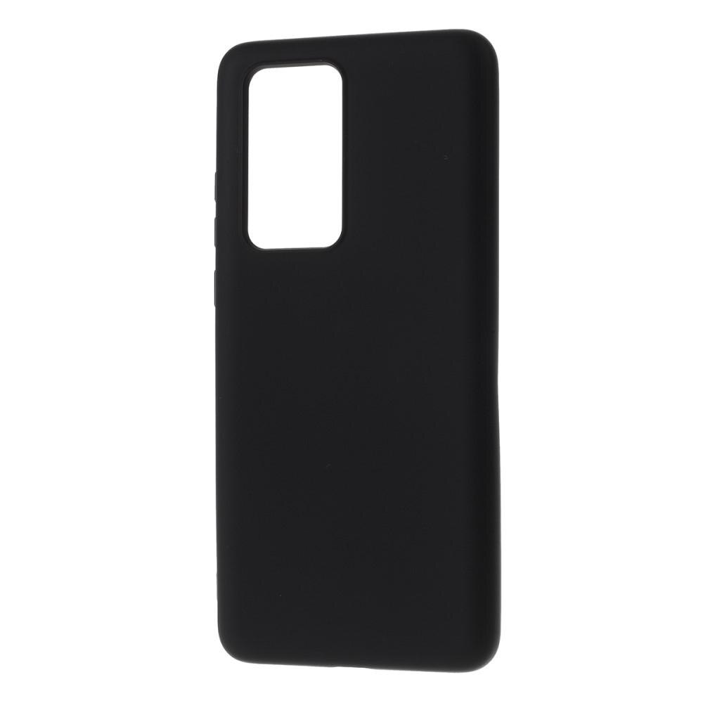 Liquid Silicone Case Huawei P40 Pro Zwart