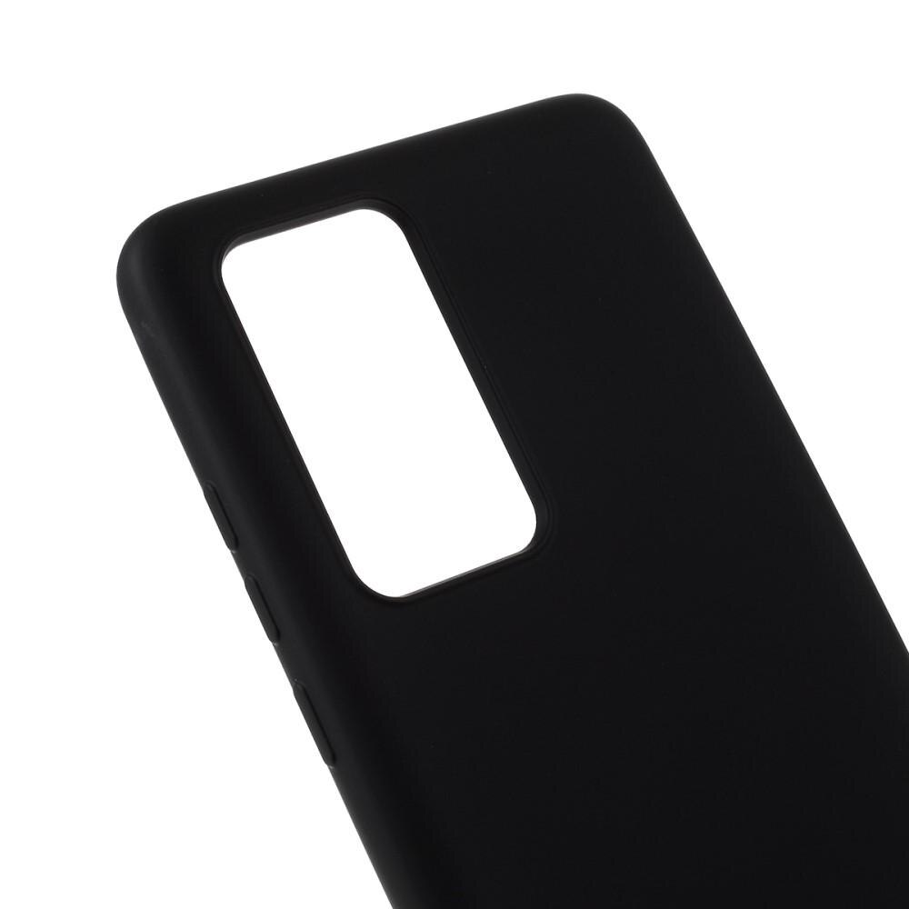 Liquid Silicone Case Huawei P40 Pro Zwart