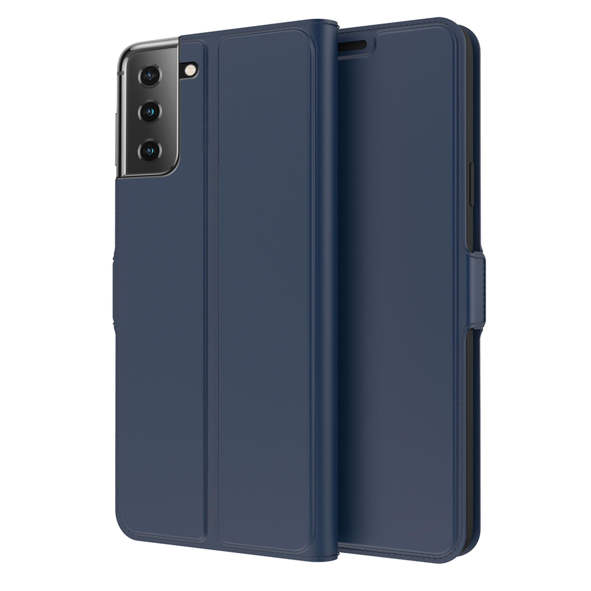 Slim Card Wallet Samsung Galaxy S21 Plus Blauw