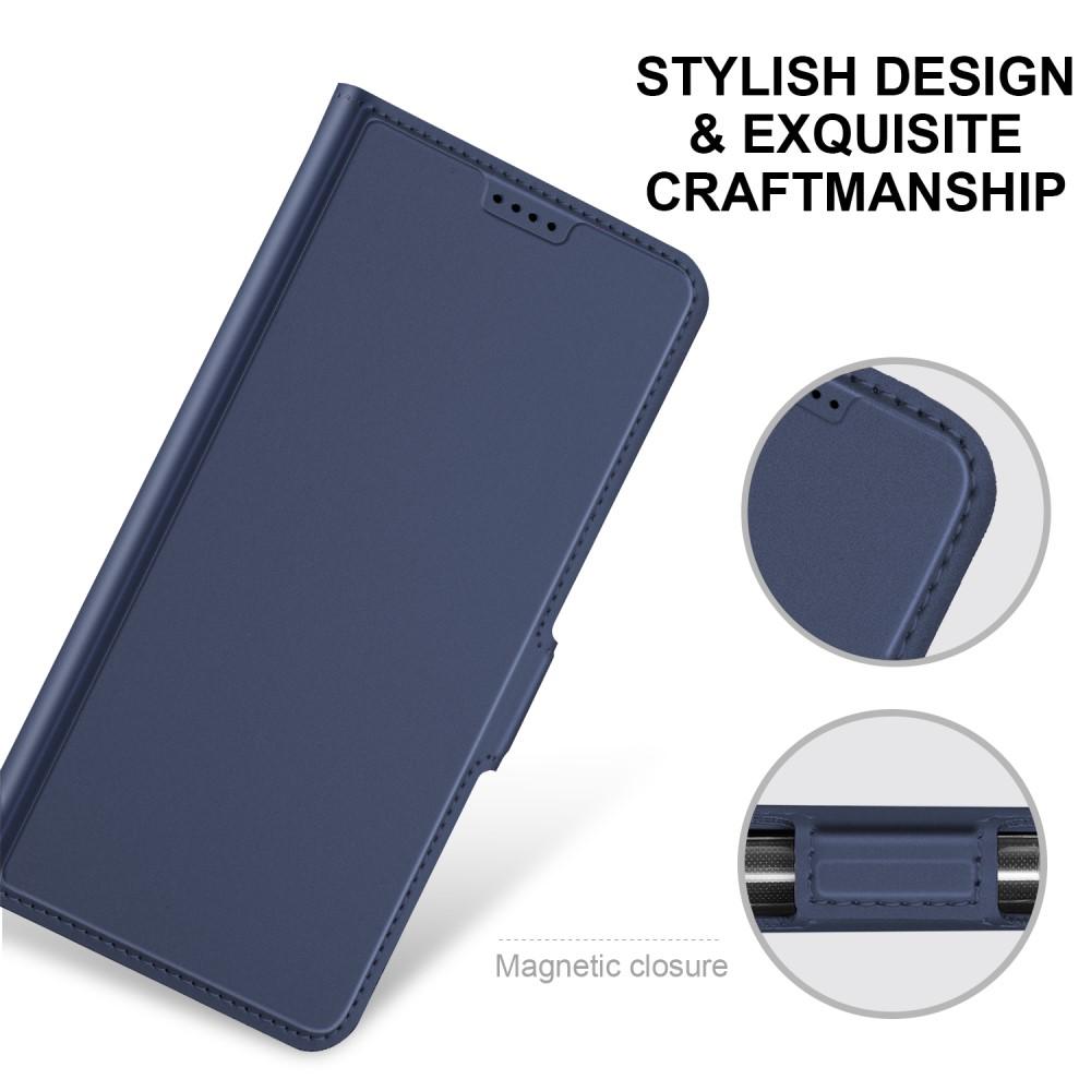 Slim Card Wallet iPhone 12/12 Pro Blauw