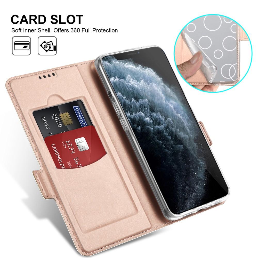 Slim Card Wallet iPhone 12/12 Pro Goud