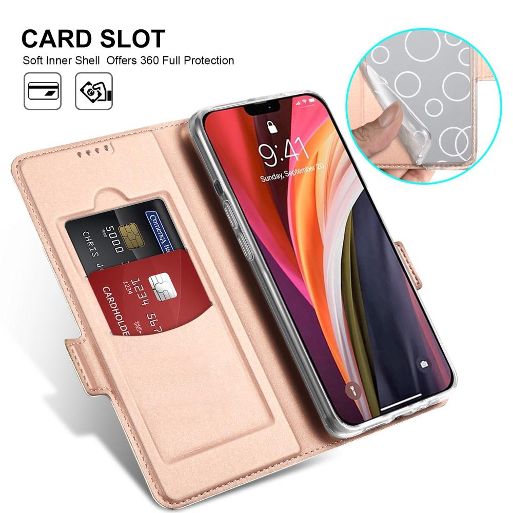 Slim Card Wallet iPhone 12 Pro Max Goud