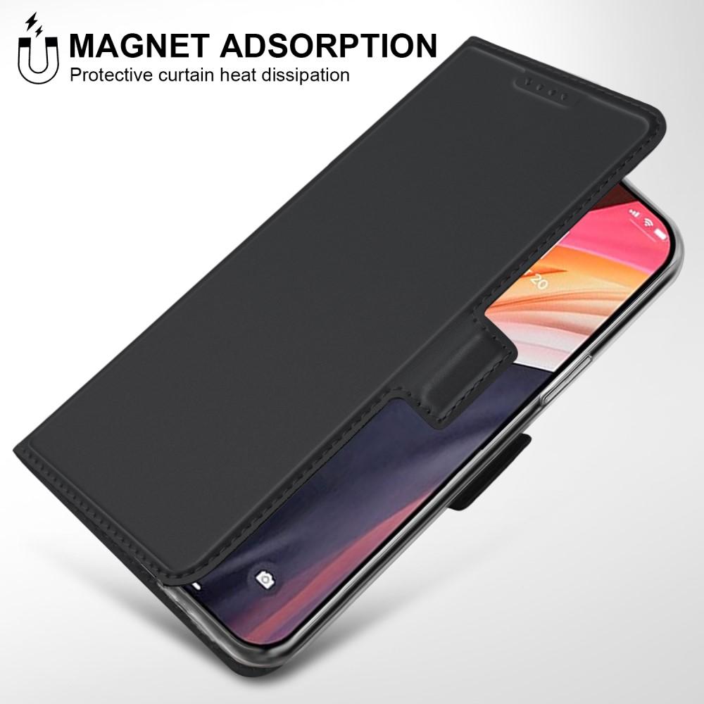 Slim Card Wallet iPhone 12 Pro Max Zwart