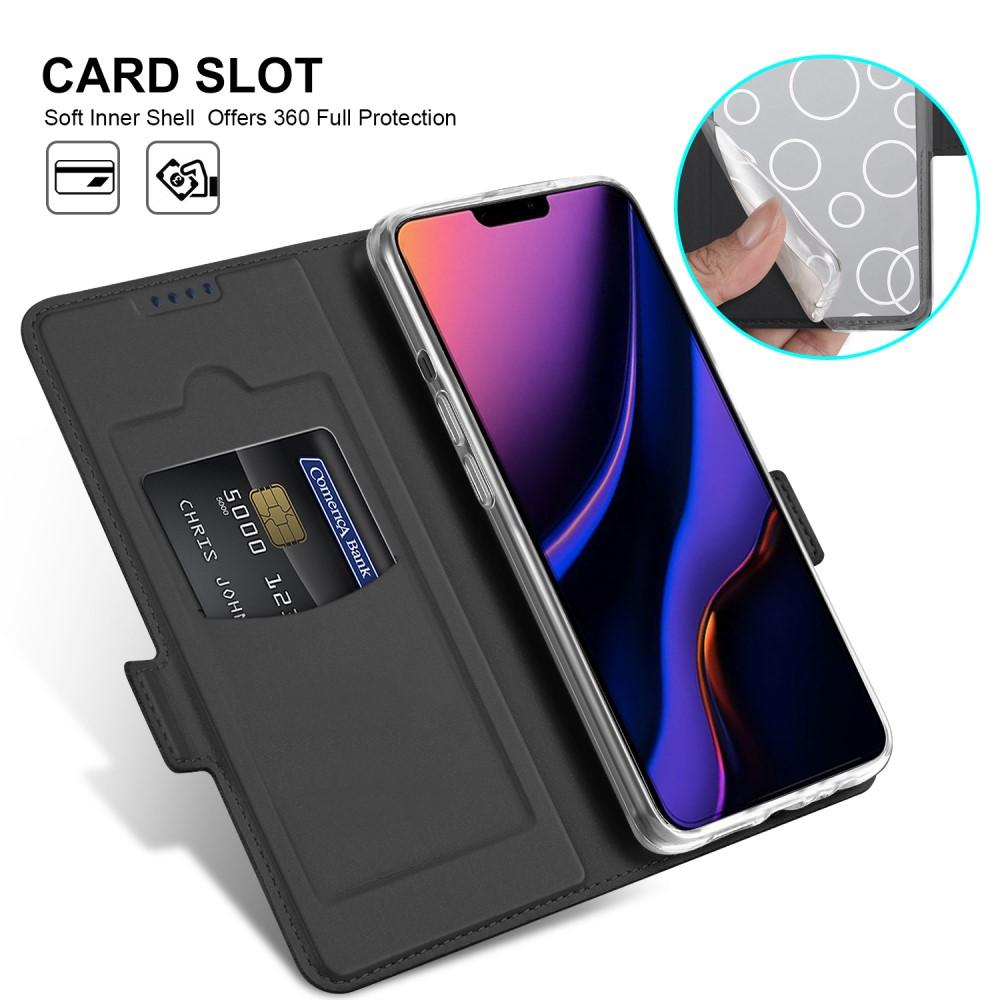 Slim Card Wallet iPhone 12 Mini Zwart