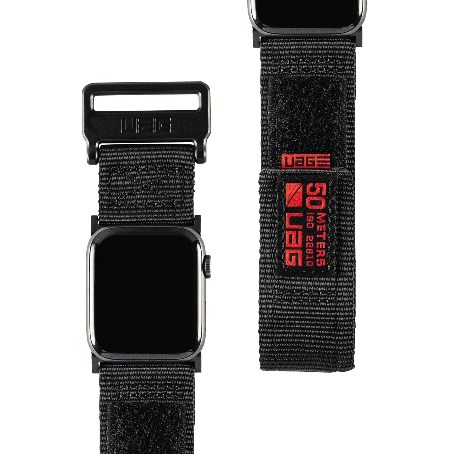 Active Strap Apple Watch 42/44/45 mm Zwart