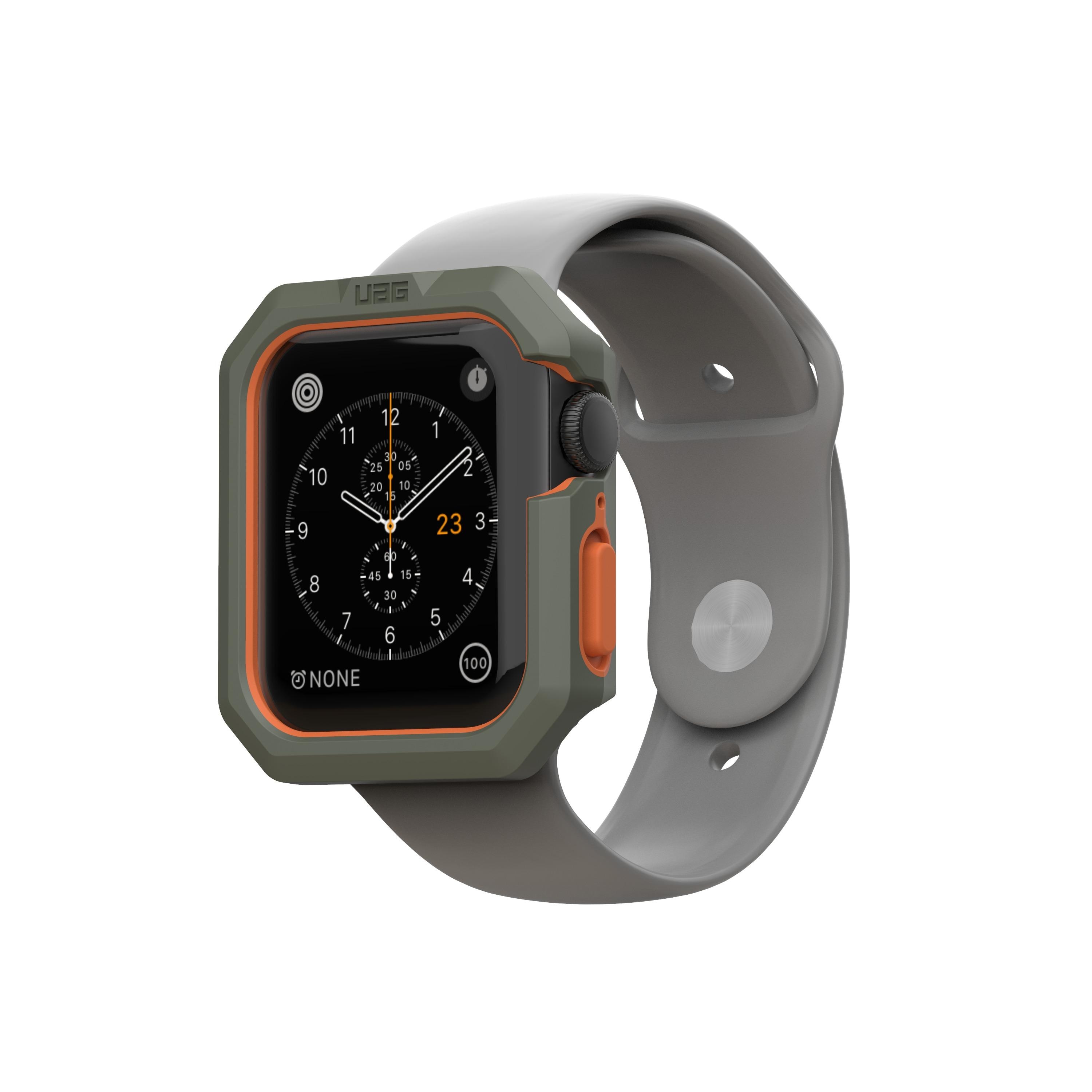 Civilian Series Case Apple Watch 44 mm Olive/Orange