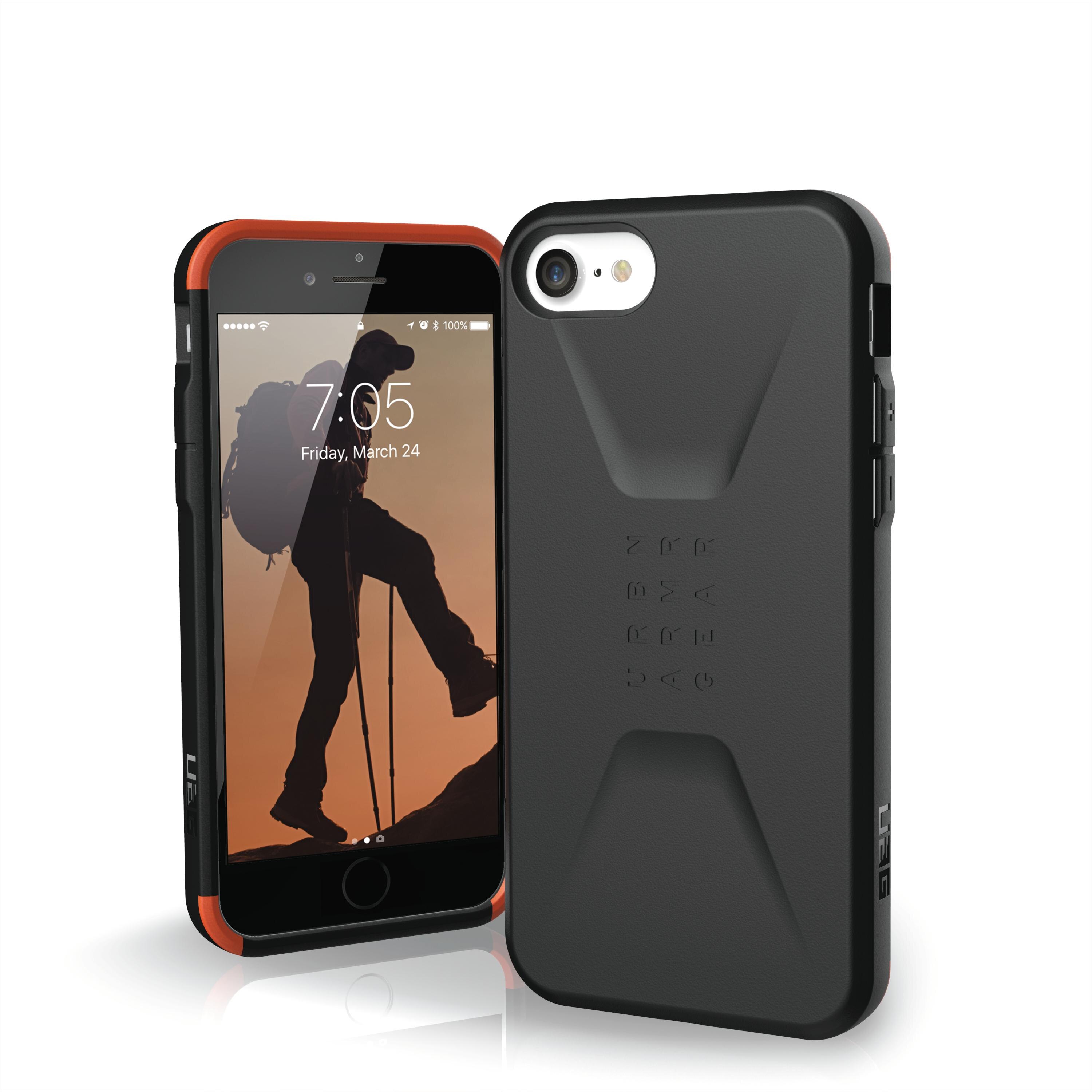 Civilian Series Case iPhone 7/8/SE Zwart