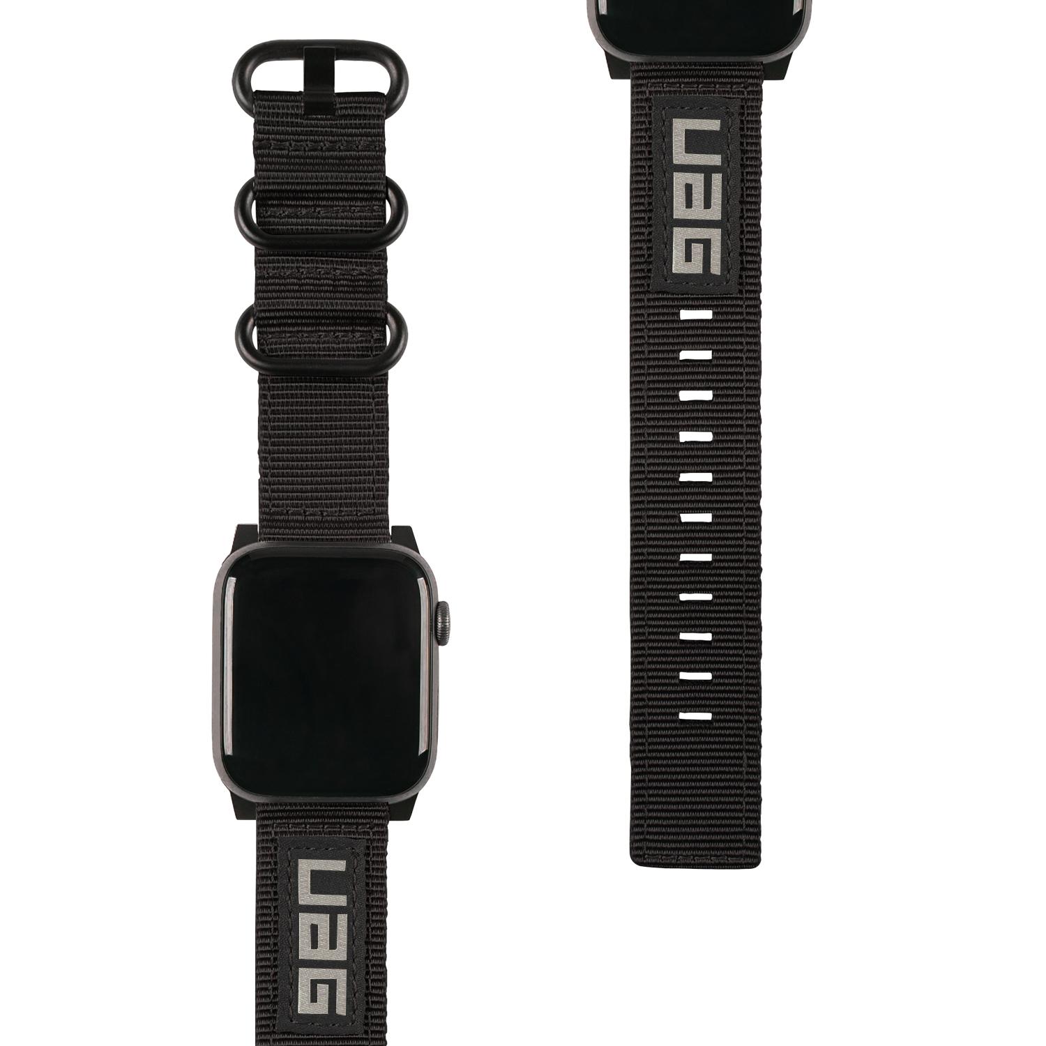 Nato Eco Strap Apple Watch SE 40mm Zwart