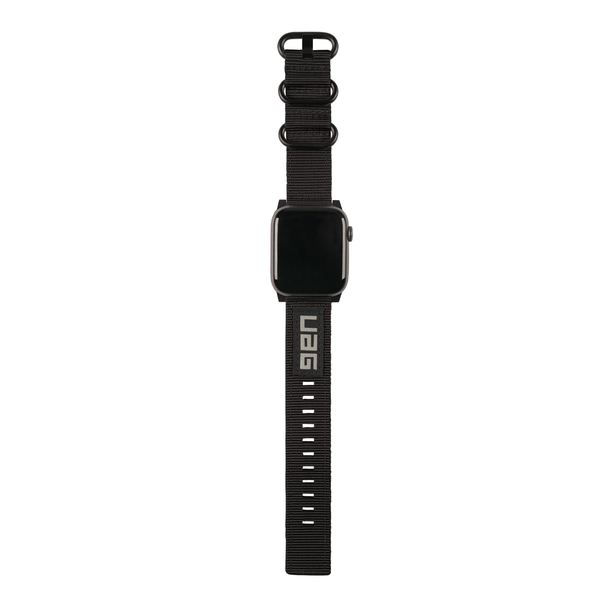 Nato Eco Strap Apple Watch 41mm Series 9 Zwart
